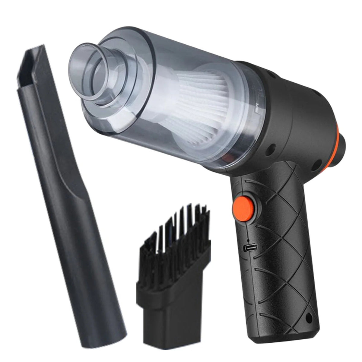 4-in-1 Cordless Handheld Vacuum - 4000Pa Car & Home Cleaner