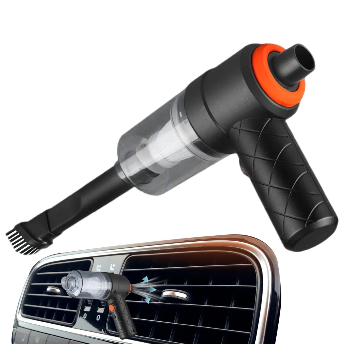 4-in-1 Cordless Handheld Vacuum - 4000Pa Car & Home Cleaner